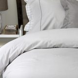 Taylor Taupe Percale Print CD Bed Linens
